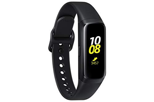Samsung Galaxy Fit Pulsera de Actividad Negro AMOLED 2,41 cm (0.95") - Rastreadores de Actividad (Pulsera de Actividad, Negro, Negro, Single Prong Strap Buckle, 50 m, 5 ATM)