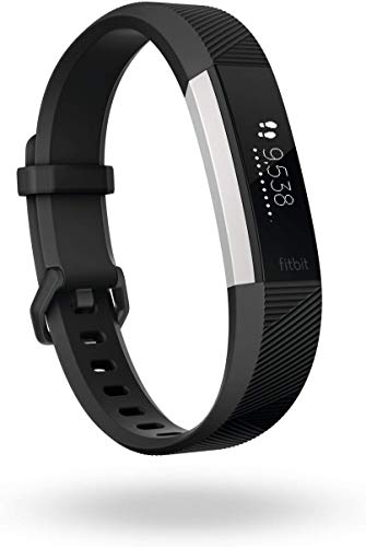 Fitbit Alta Hr Pulsera de Ritmo Cardiaco y Fitness, Negro, L