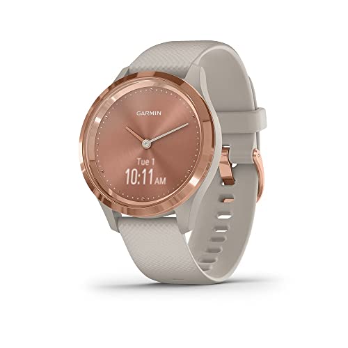 Garmin Vívomove 3S Sport - Reloj inteligente, color rose gold y tundra