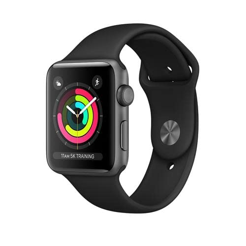 Apple Watch Series 3 OLED GPS (Satélite) Gris Reloj Inteligente - Relojes Inteligentes (OLED, Pantalla Táctil, GPS (Satélite), 18 h, 26,7 g, Gris)