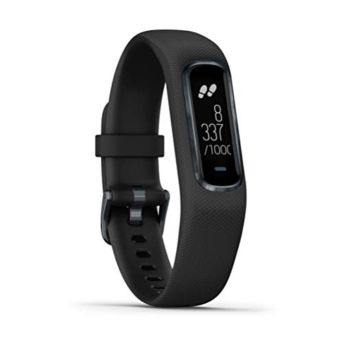 Garmin Vivosmart 4 Pulsera de Actividad, Adultos Unisex, Negro, Talla Única
