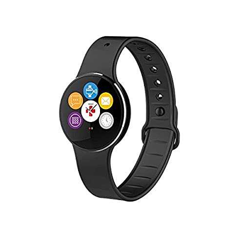 MyKronoz zecircle2 Fitness Banda Tracker Reloj Activity, Unisex Adulto, KRZECIRCLE2-BLACK, Negro, Talla única