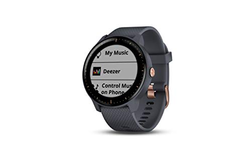 Garmin Vivoactive 3M - Color Granito Azul/Oro Rosa
