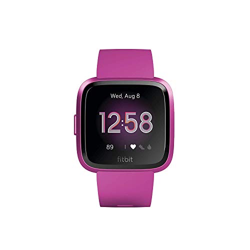 Fitbit Versa Lite Reloj Inteligente, Adultos Unisex, Morera Aluminio, Talla única