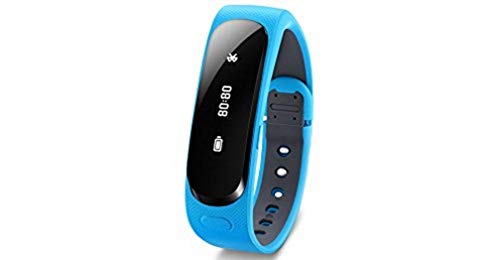Huawei TalkBand B1 - Smartwatch Android (pantalla 1.4", NFC, resistente agua/polvo, batería de 6 días, talla L), azul