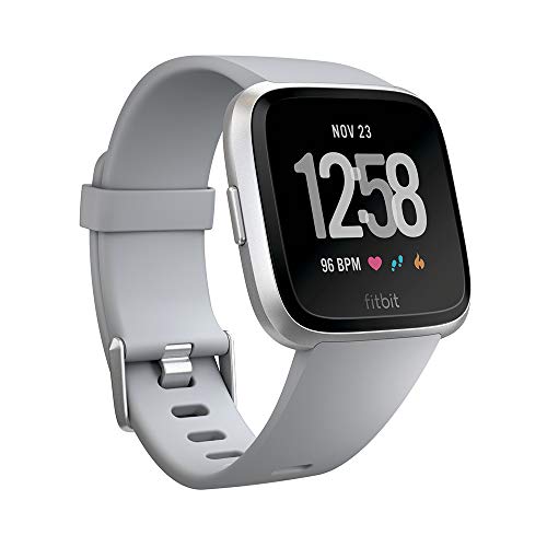 Fitbit Versa - Reloj Deportivo Unisex - Gris - Talla Única