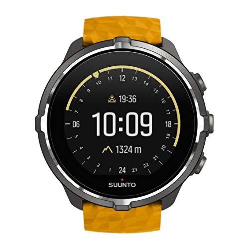 Suunto - Spartan Sport Wrist HR Baro - SS050000000 - Reloj GPS para Atletas Multideporte - Ámbar - Talla Única