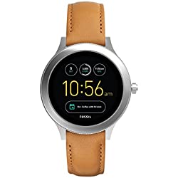 Fossil Smartwatch Mujer de Digital con Correa en Cuero FTW6007