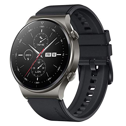 HUAWEI Watch GT 2 Pro Reloj Inteligente con Pantalla táctil AMOLED de 1,39 Pulgadas, GPS Deportivo, duración de batería de 14 días, Llamadas Bluetooth a Prueba de Agua, Negro