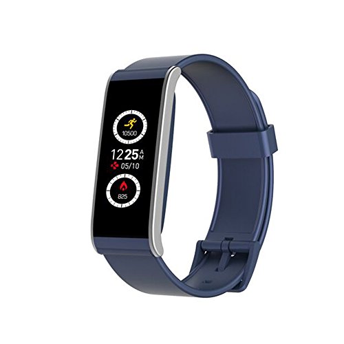 MyKronoz Reloj Inteligente ZeFit 4 HR con Sensor cardiaco Azul