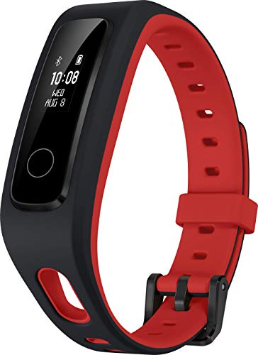 HONOR Band 4 Running Armband Activity Tracker Black,Red OLED 1.27 cm (0.5") Wireless - Rastreadores de Actividad (Armband Activity Tracker, Black,Red, Black,Red, Polyurethane, 50 m, OLED)