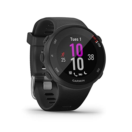 Garmin Forerunner 45S Reloj GPS de Running, Unisex-Adultos, Negro, S