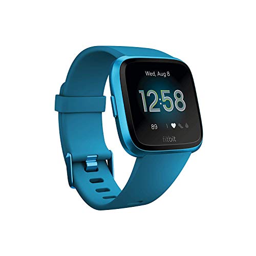 Fitbit Versa Lite Reloj Inteligente, Adultos Unisex, Azul Marino/Aluminio, Talla única