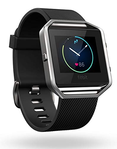 Fitbit Blaze Reloj Inteligente para Actividad Física, Unisex Adulto, Negro y Plata, S