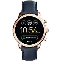 Fossil Reloj Hombre de Digital con Correa en Cuero FTW4002
