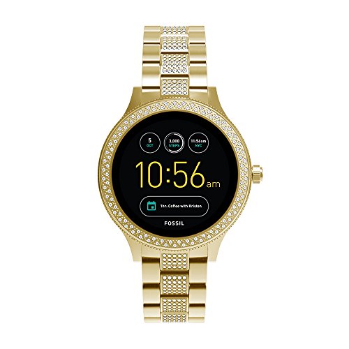 Fossil Smartwatch Mujer de Digital con Correa en Acero Inoxidable FTW6001
