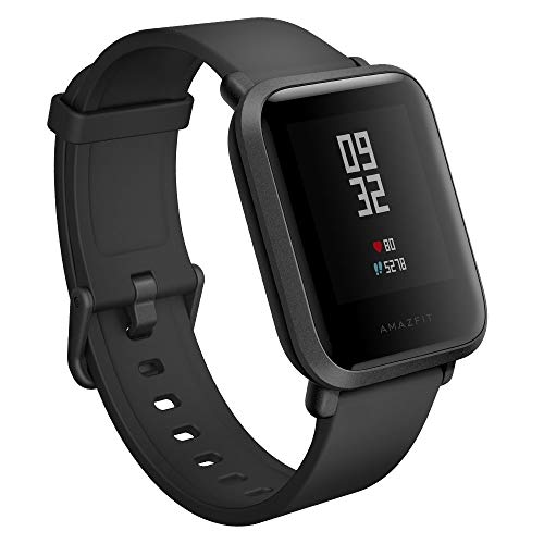 Amazfit Xiaomi Bip Reloj Inteligente Negro LED 3,25 cm (1.28") GPS (satélite) - Relojes Inteligentes (3,25 cm (1.28"), LED, Pantalla táctil, GPS (satélite), 31 g, Negro)
