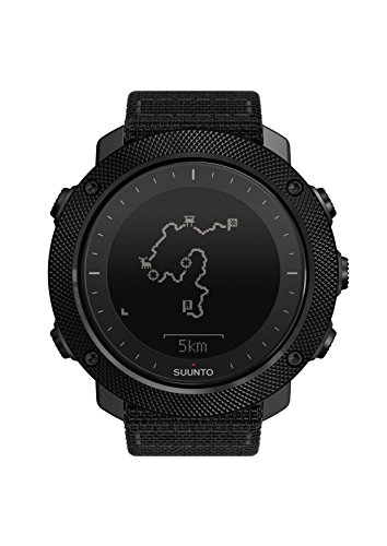 Suunto - Traverse Alpha - SS022469000 - Reloj GPS Outdoor para pesca, caza y excursionismo - Sumergible - Negro Stealth - Talla única