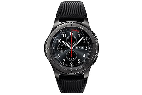 Samsung S3 Frontier - Smartwatch Tizen (Pantalla 1.3" Super AMOLED 360x360, GPS Integrado, Batería 380 mAh, Altavoz Integrado), Color Gris (Space Gray)