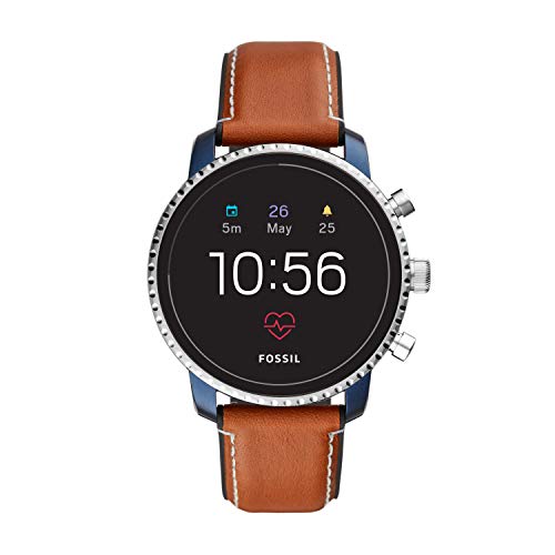 Fossil Reloj Hombre de Digital con Correa en Cuero FTW4016