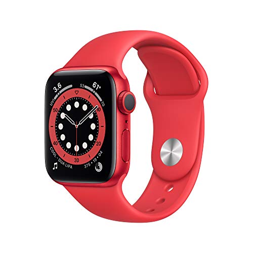 Apple Watch Series 6 (GPS) 40mm - Product(Red) - Aluminum Case with Product(Red) - Sport Band