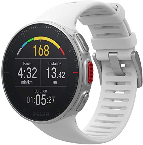 Polar Vantage V - Pulsómetro, Unisex Adulto - Blanco, M