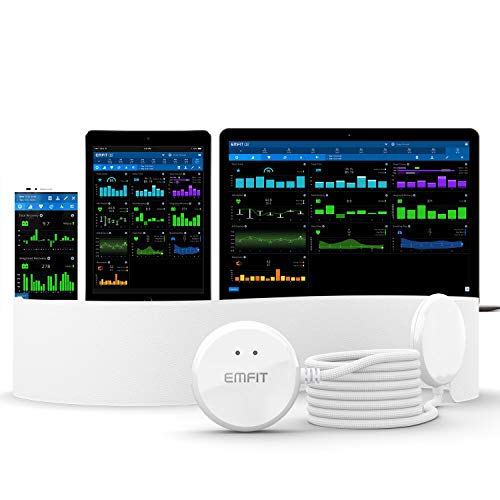 Emfit QS HRV Monitor de sueño, Color Blanco