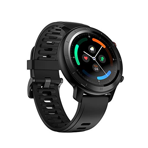 TicWatch GTX Fitness Smartwatch para Hombres y Mujeres, con 10 días de duración de la batería, IP68 a Prueba de Agua, monitoreo de frecuencia cardíaca, Seguimiento del sueño