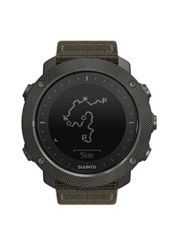 Suunto - Traverse Alpha - SS022292000 - Reloj GPS Outdoor para pesca, caza y excursionismo - Sumergible - Foliage (Verde follaje) - Talla única
