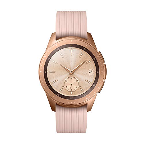 Samsung Galaxy Watch - Reloj Inteligente LTE (42 mm) Color Dorado Rosa- Version española