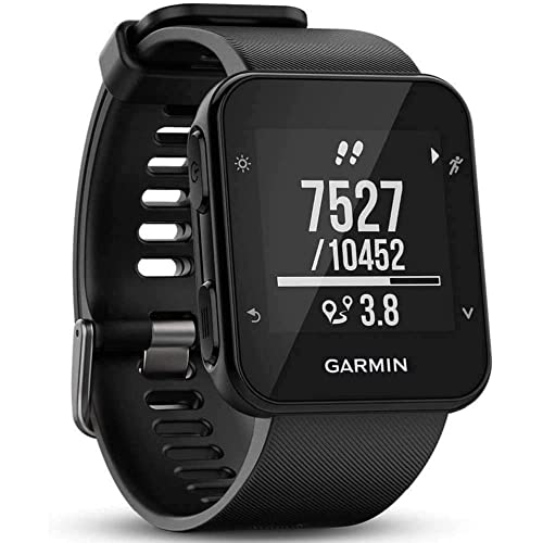 Garmin Forerunner 35- Reloj GPS con Monitor de frecuencia Cardiaca en la Muñeca, Monitor de Actividad y notificaciones Inteligentes, Color Negro