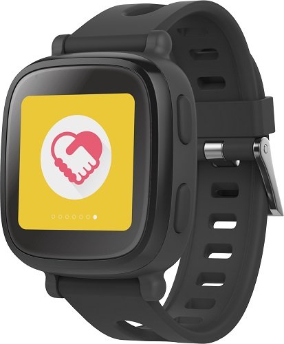 Oaxis WatchPhone Reloj Inteligente Negro TFT 3,91 cm (1.54") GPS (satélite) - Relojes Inteligentes (3,91 cm (1.54"), TFT, Pantalla táctil, GPS (satélite), 53 g, Negro)