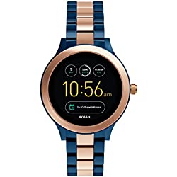 Fossil Reloj Mujer de Digital con Correa en Acero Inoxidable FTW6002