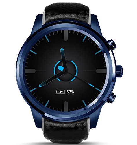 LEMFO LEM5 Pro - 3G Smartwatch Phone 1.3GHz Quad Core 2GB RAM 16GB ROM, Android 5.1 monitor de pulso cardiaco Podómetro GPS