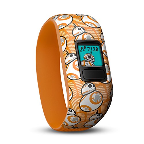 Garmin Vívofit Jr. 2 - Monitor de actividad para niños, con diseño BB-8, 4 y 7 años