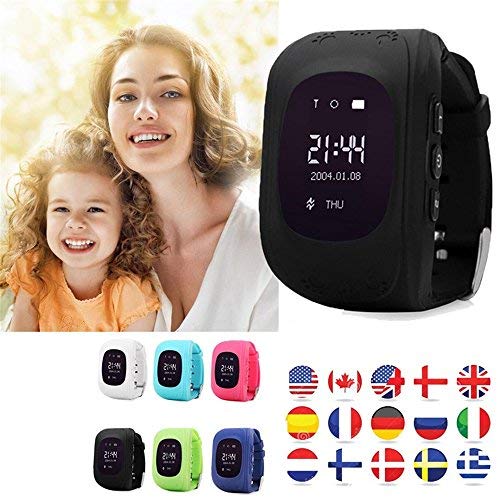 TKSTAR Niños Smart Watch Phone GPS reloj inteligente impermeable GPS/SIM Tracker Kids Reloj de pulsera niño niña Teléfono antipérdida pulsera pulse