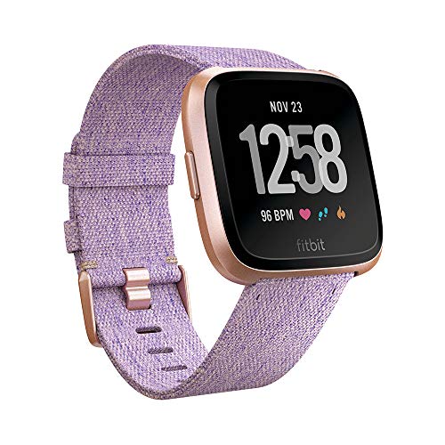 Fitbit Versa Edición Especial - Reloj Deportivo Unisex, Morado (Lavanda), Talla Única