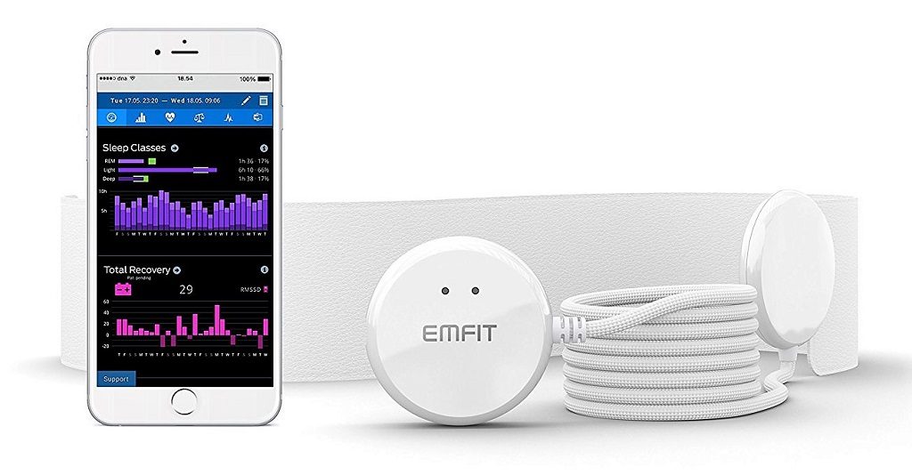 Emfit QS HRV, monitor avanzado para el sueño basado en la balistocardiografía