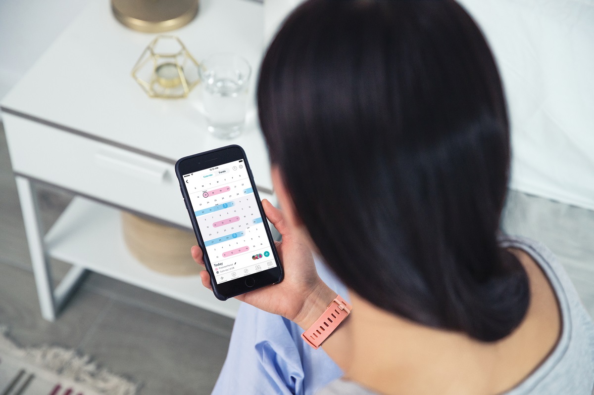 Función de salud femenina en el Fitbit Versa