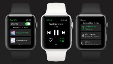 Spotify para el Apple Watch