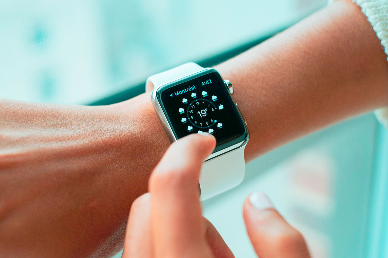 Apple Watch con esfera analógica