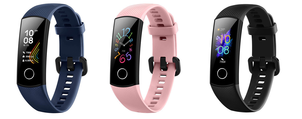 Versiones de colores de la Honor Band 5