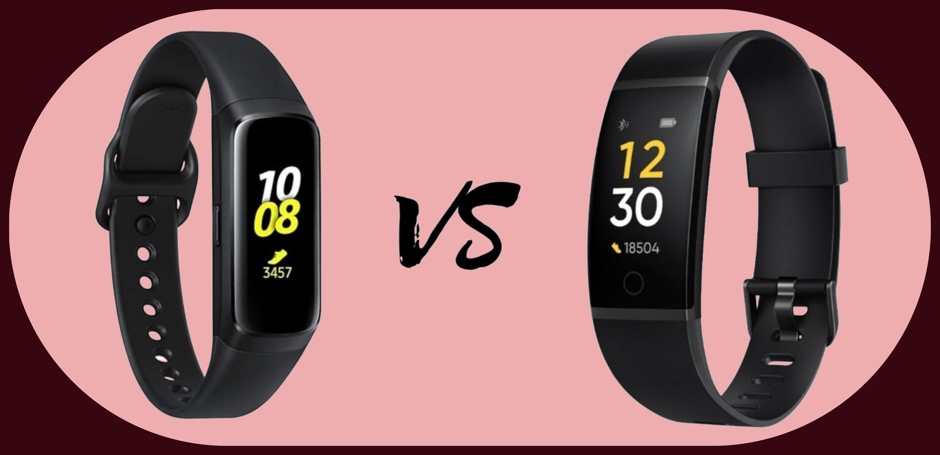 Samsung Galaxy Fit vs Realme Band
