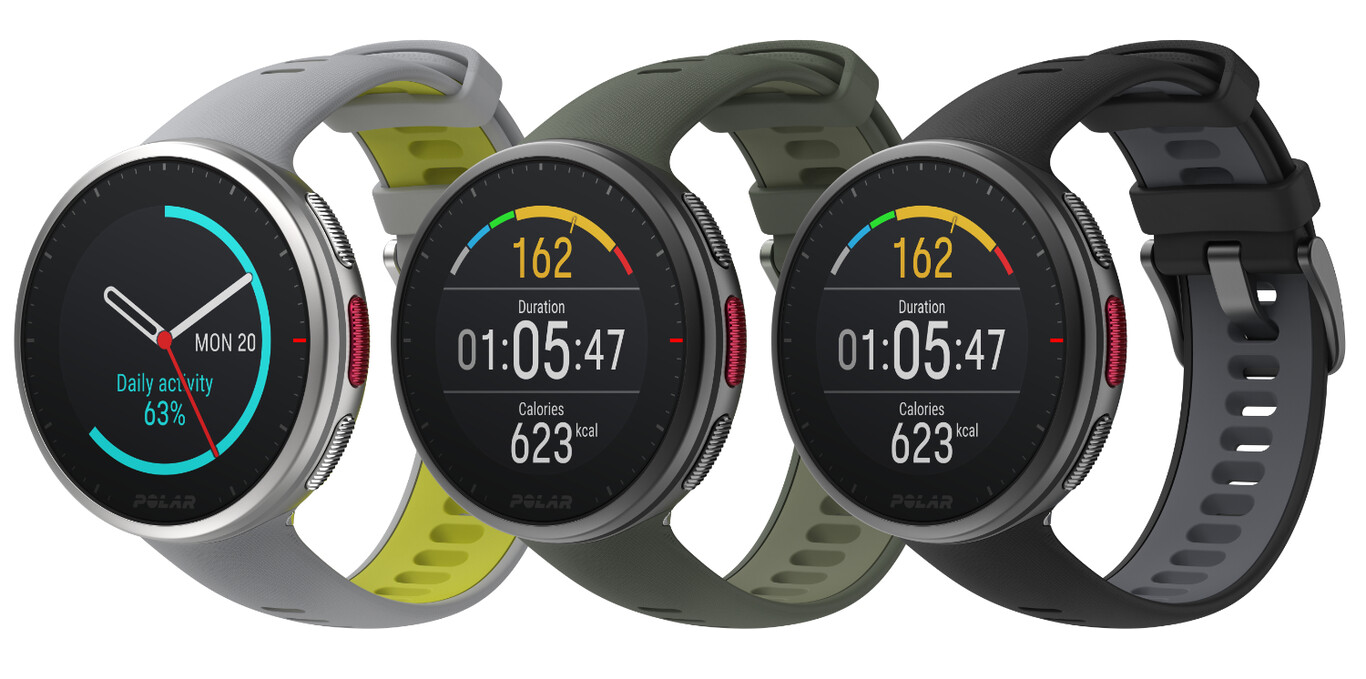 Versiones de color del Polar Vantage V2