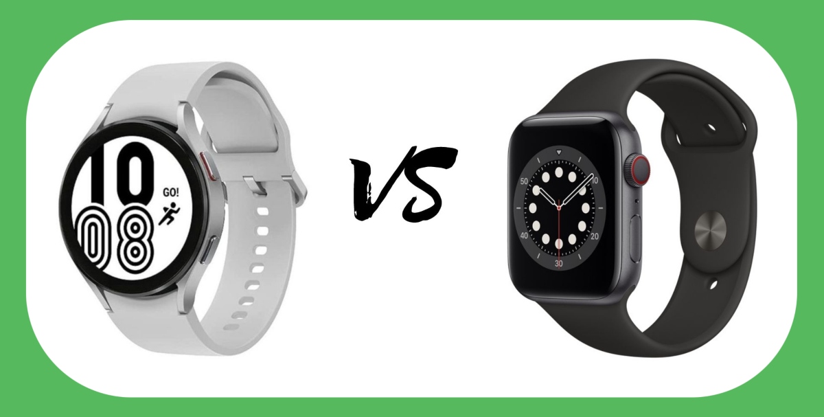 Samsung Galaxy Watch 4 vs Apple Watch Series 6